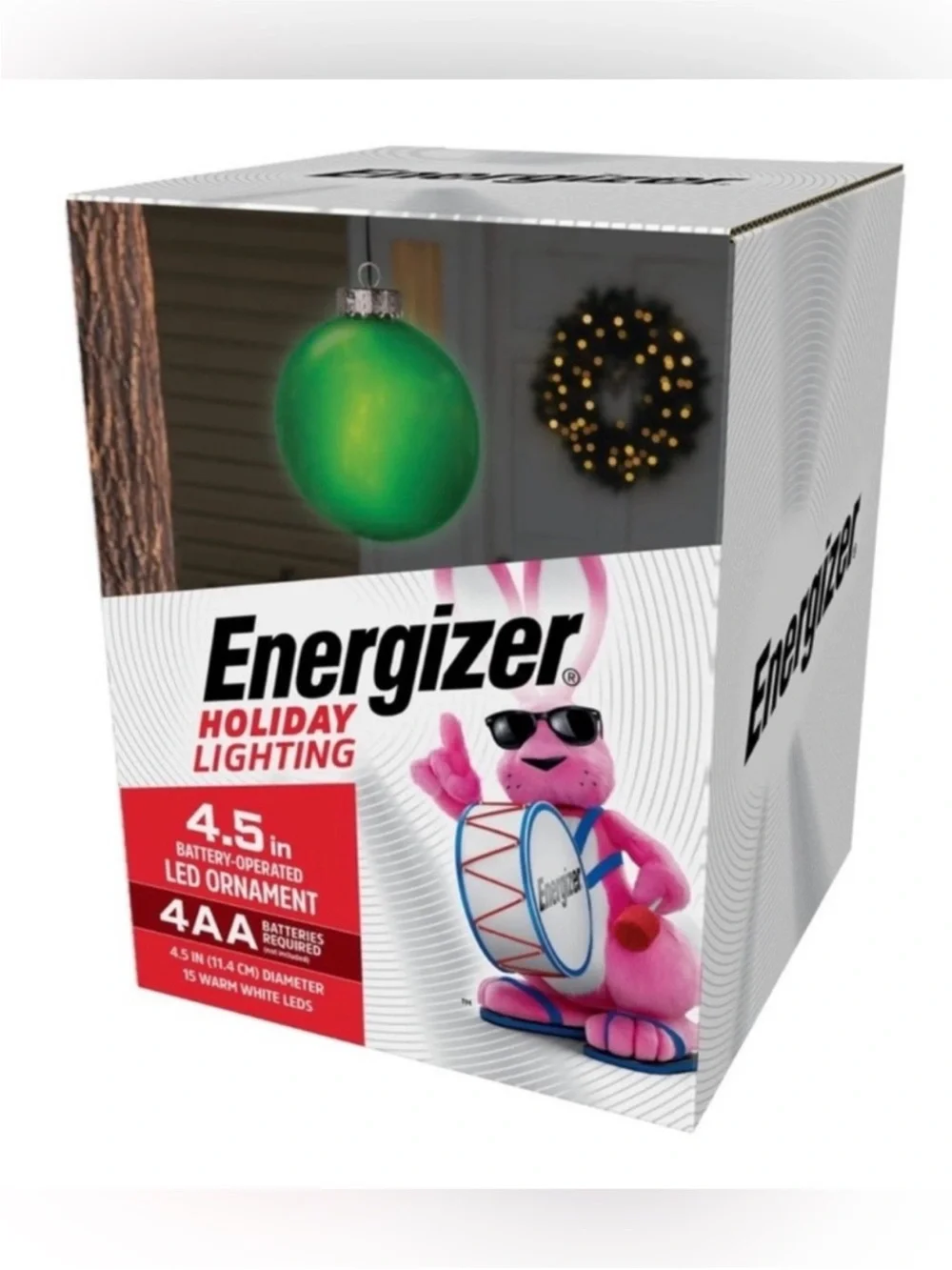 Energizer LED large green ornament